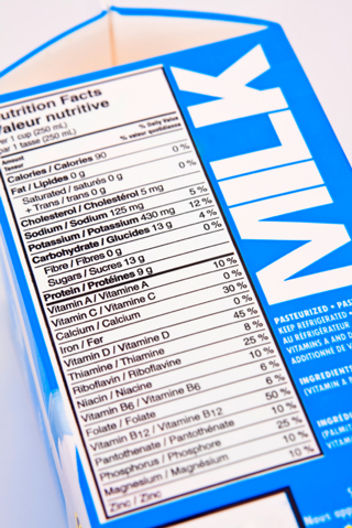 milk carton label milk carton label